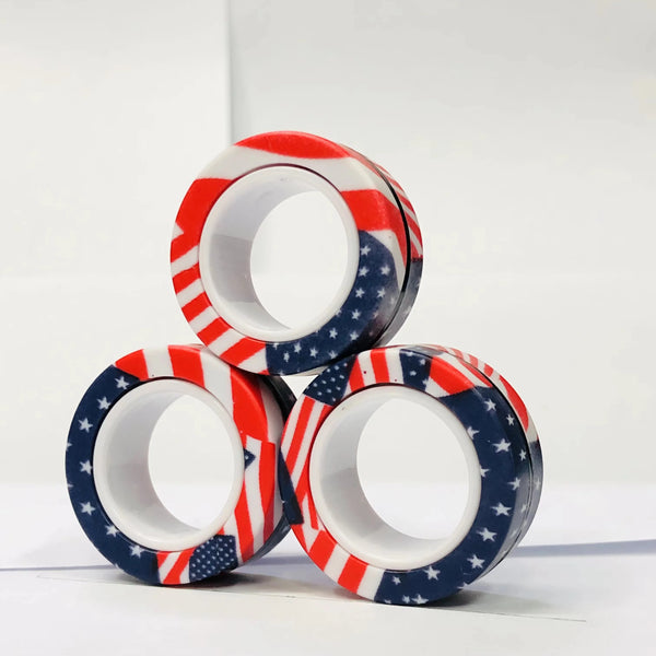 Ringora™ 3Pcs FingerMag Magnetic Fidget Spinner